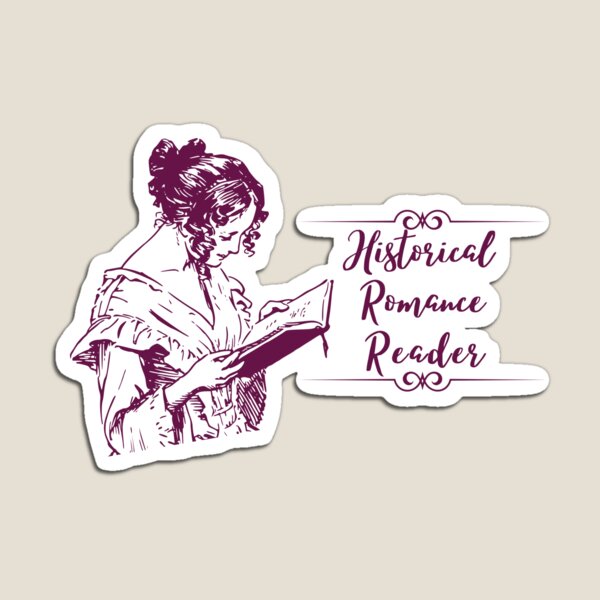 Aperçu de l'œuvre Lecteur de romans historiques créée et vendue par readallthebooks.