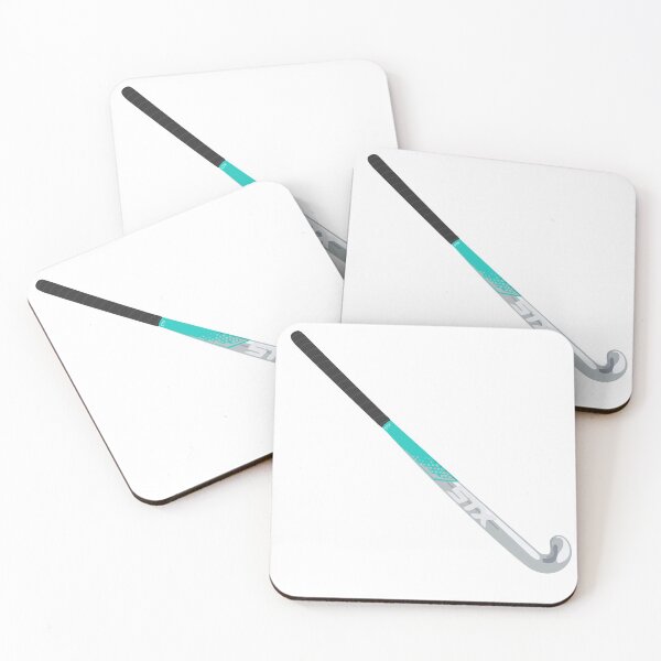 Item preview, Teal Field Hockey Stick designed and sold by stickersbylaurt.