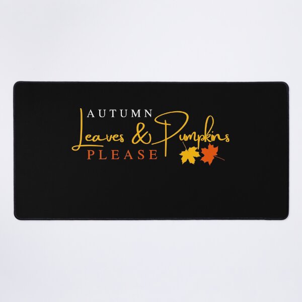 Item preview, Autumn Leaves and Pumpkins Please designed and sold by Oreo2020 Creations.
