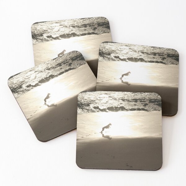 Item preview, Happy dog running in the beach designed and sold by Anna Lemos.