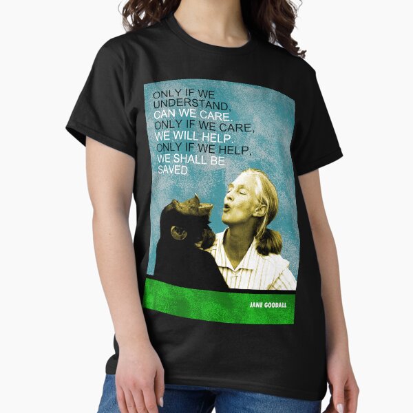 Artikel-Vorschau von Jane Goodall Zitat 1, designt und verkauft von pahleeloola.