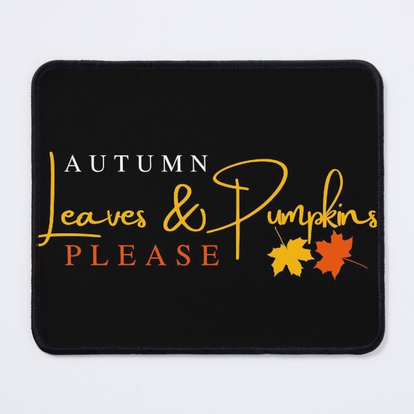 Item preview, Autumn Leaves and Pumpkins Please designed and sold by Oreo2020 Creations.