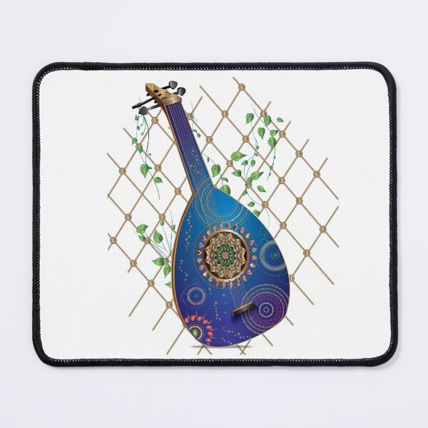 Item preview, Luxury Golden Oud Musical instrument (lute-type) designed and sold by Nobiya.