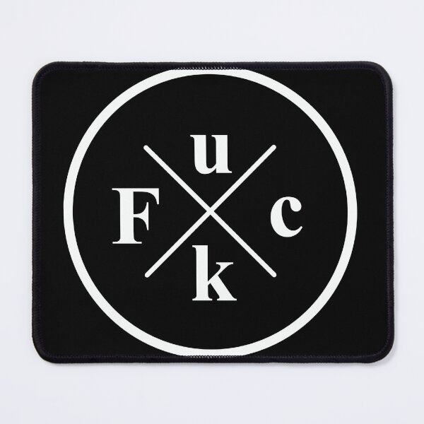 Item preview, Fuck X Circle white designed and sold by LaGode.