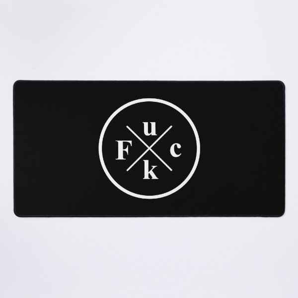 Item preview, Fuck X Circle white designed and sold by LaGode.