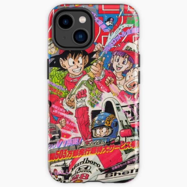 Shonen Weekly Jump Dragon Ball Mayo de 1990 Funda resistente para iPhone