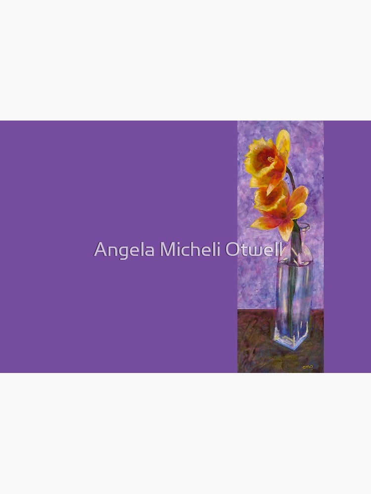 Thumbnail 3 of 3, Journal, Daffodils in a Glass Vase designed and sold by ByFitsAndStarts.