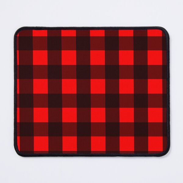 Item preview, Buffalo Plaid Red and Black Classic Pattern designed and sold by Bumblefuzzies.
