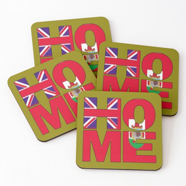 Item preview, Bermuda Collection Flag Spelling HOME - Bermudian - Soca Mode designed and sold by Soca-Mode.