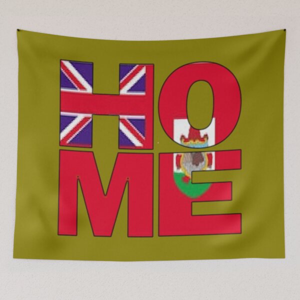 Item preview, Bermuda Collection Flag Spelling HOME - Bermudian - Soca Mode designed and sold by Soca-Mode.