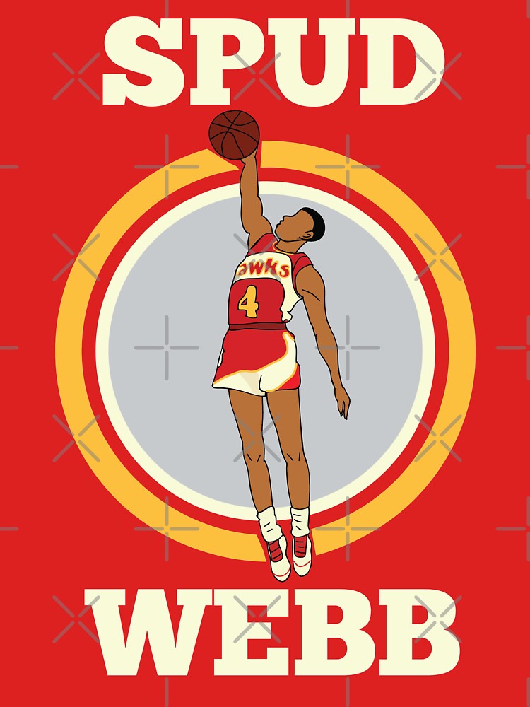 Spud Webb T-Shirts & Hoodies, Atlanta Hawks
