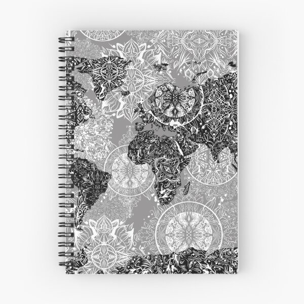 Item preview, world map mandala 1 designed and sold by BekimART.