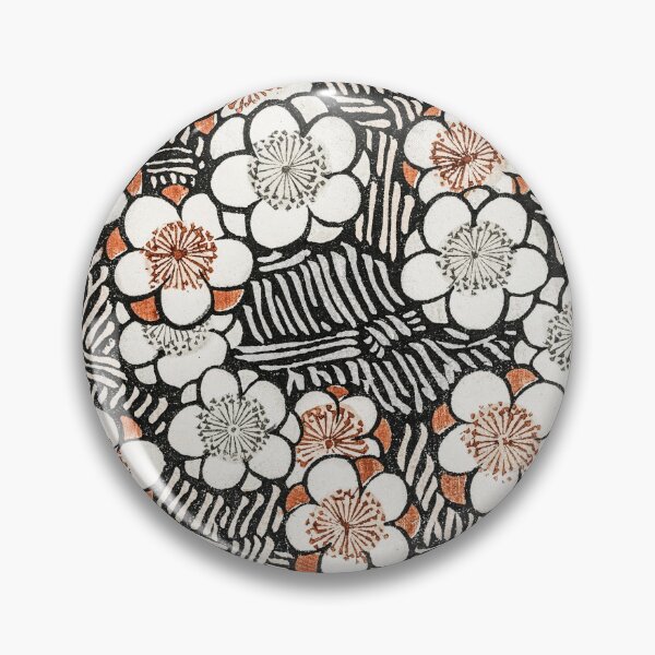 Item preview, Japanese Vintage Floral Pattern designed and sold by blackdogshop.