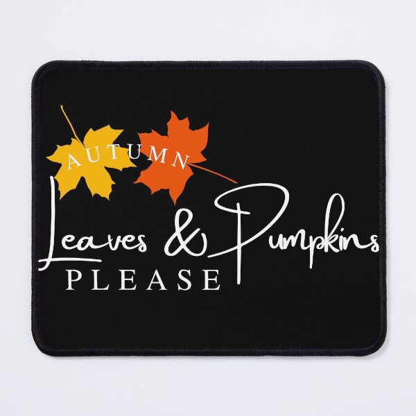 Item preview, Autumn Leaves and Pumpkins Please designed and sold by Oreo2020 Creations.