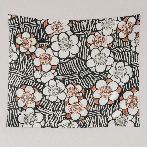 Item preview, Japanese Vintage Floral Pattern designed and sold by blackdogshop.