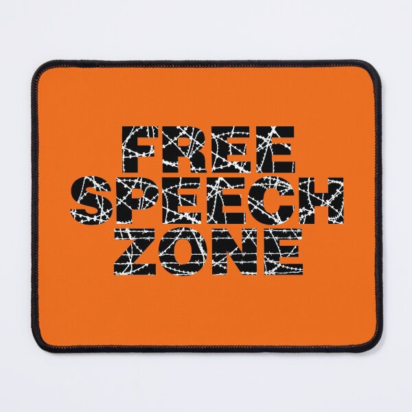 Item preview, Free Speech Zone designed and sold by Alex Preiss.