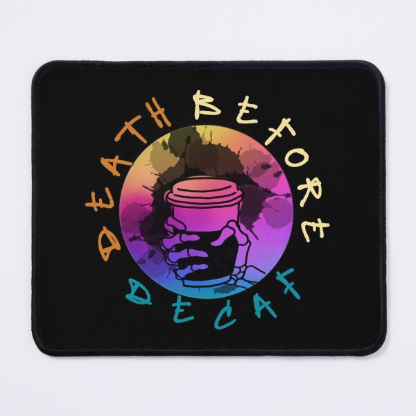 Item preview, Death before decaf designed and sold by attracdionz.