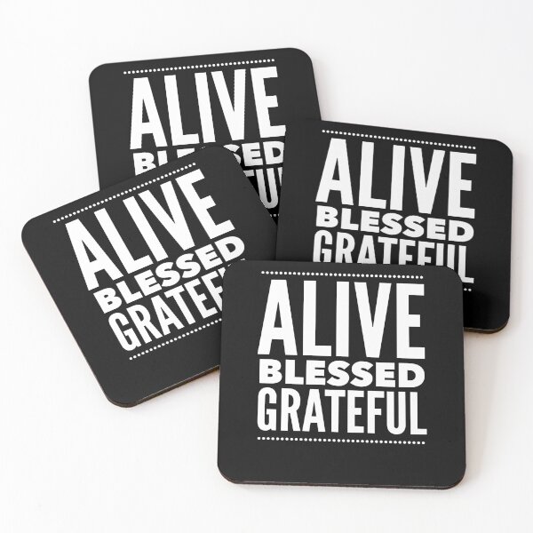 Item preview, Alive Blessed Grateful designed and sold by marxteez.