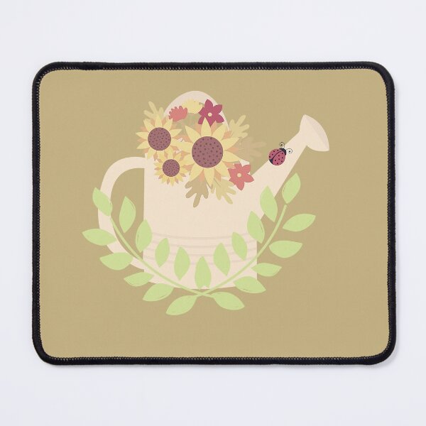 Item preview, cottage core sunflower watering can designed and sold by Sassylife.