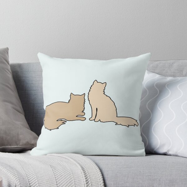 Item preview, Eve & Jacob Looking At You (Two Beige Cats) designed and sold by andmarstan.