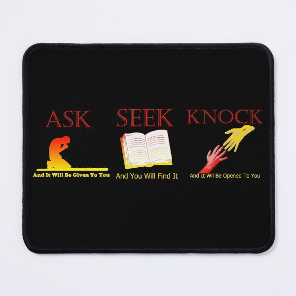 Item preview, Pregúntele a Seek Knock Mathew 7: 7 designed and sold by toddbrooney.