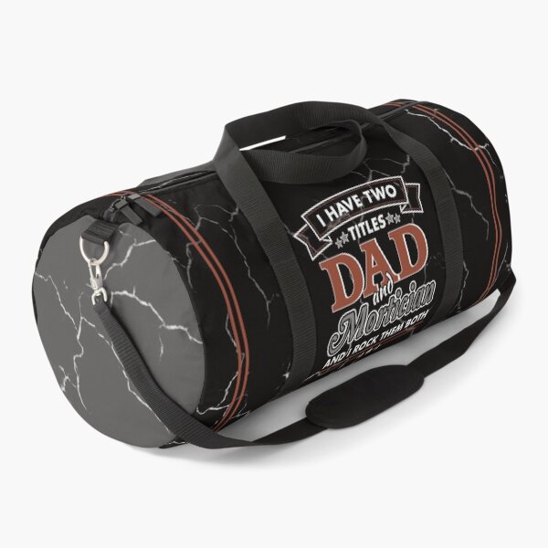 Item preview, I Have Two Titles: DAD and Mortician designed and sold by NoBonesLife.