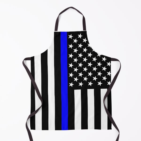 Item preview, The Symbolic Thin Blue Line on US Flag designed and sold by Garaga.