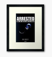 Arrested Framed Print