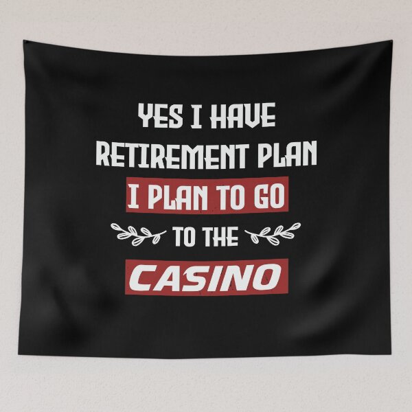 Artikelvorschau, Ja, ich habe einen Ruhestandsplan, ich plane, ins Casino zu gehen - Lustiges Casino-Geschenk Vintage entworfen und verkauft von FELTA.