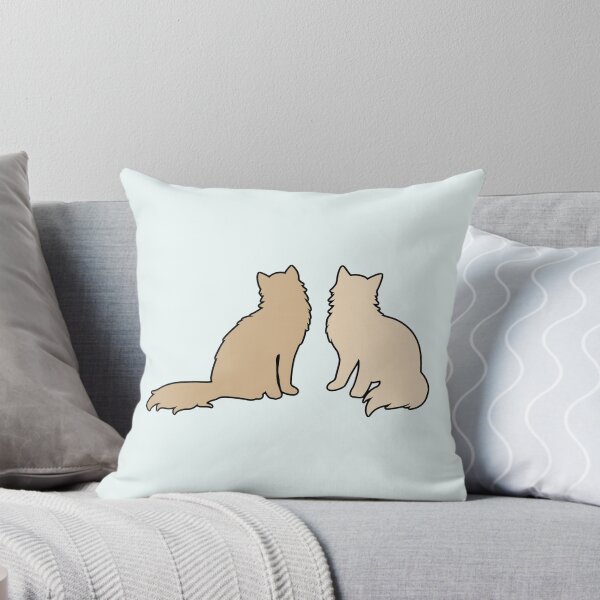 Item preview, Eve & Jacob Twinning (Two Beige Cats) designed and sold by andmarstan.