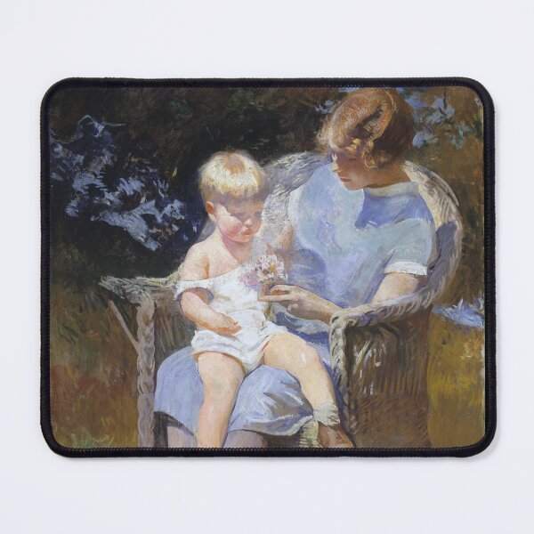 Marjorie and Little Edmund Mouse Pad