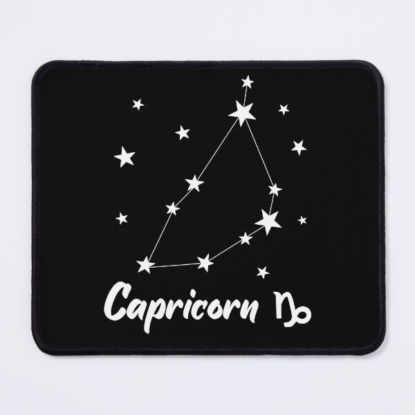 Item preview, Capricorn Zodiac Star Constellation White Lines designed and sold by LaGode.