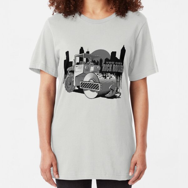 Rick Rolled Slim Fit T-Shirt