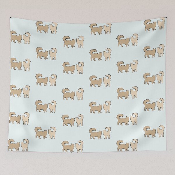 Item preview, Eve & Jacob Vibing (Two Beige Cats) designed and sold by andmarstan.