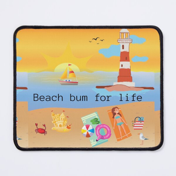 Item preview, Beach Bum designed and sold by SquirrelCreate.