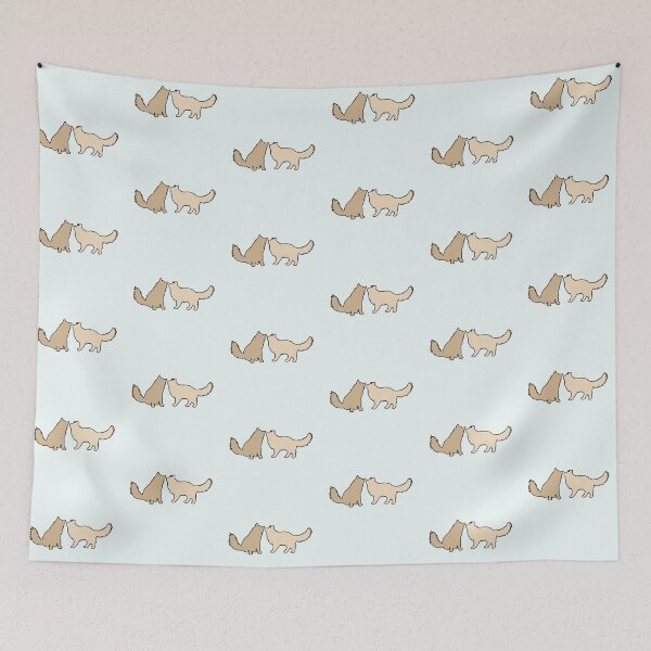 Item preview, Eve & Jacob Telling Secrets (Two Beige Cats) designed and sold by andmarstan.