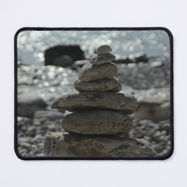 Item preview, Zen Balancing Pebbles Seashore designed and sold by worldways.