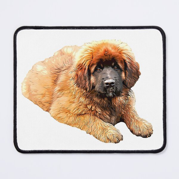 Item preview, Leonberger Fluffy Puppy Dog designed and sold by ElegantCat.