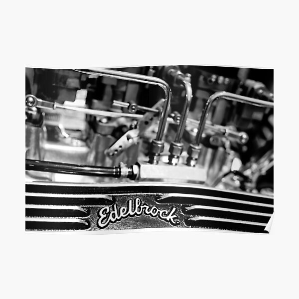 Edelbrock plumbing Poster