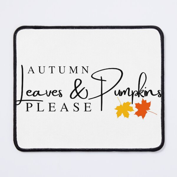 Item preview,  Autumn Leaves and Pumpkins Please designed and sold by Oreo2020 Creations.