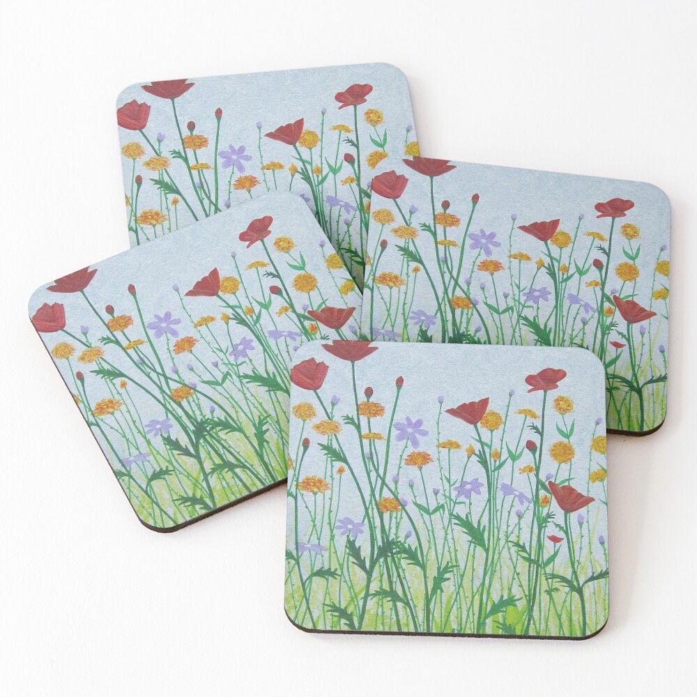 Item preview, Coasters (Set of 4) designed and sold by herbd.