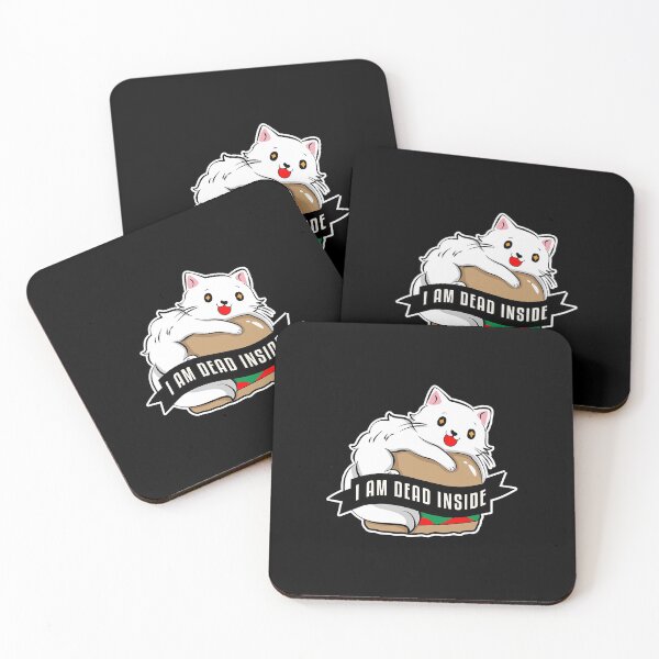 Item preview, I Am Dead Inside As A Funny Cat Kitten Humor  designed and sold by LoiaJaycon.