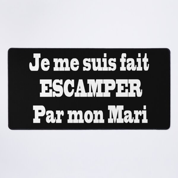 Item preview, Getting run away husband French expression designed and sold by Astralia.