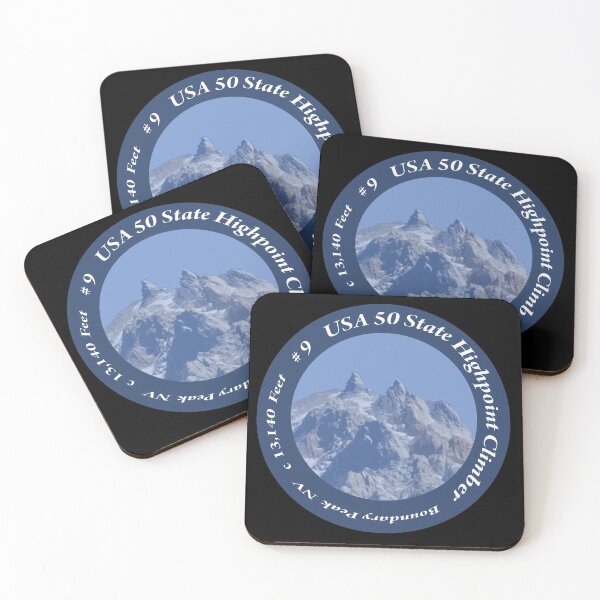 Item preview, Boundary Peak NV 9 of 50 States Highpoint Climbers  designed and sold by janraydesigns.