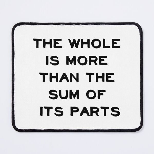 Item preview, Aristotle quotes - The whole is more than the sum of its parts designed and sold by Inspirationmotivation.
