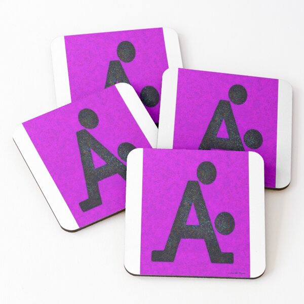 Item preview, The A With Style Purple designed and sold by LeonardoDigenio.