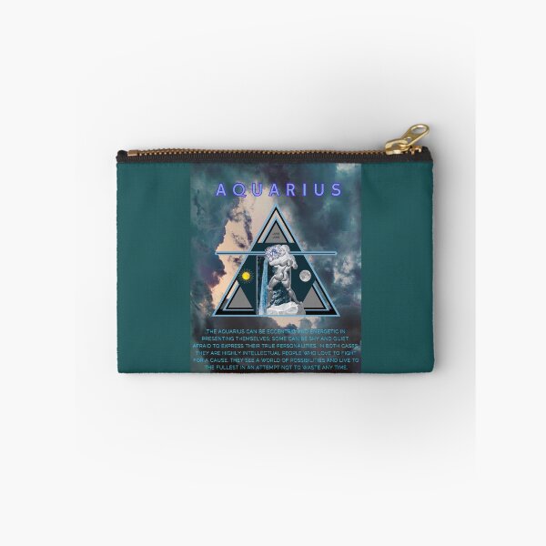 Item preview, Aquarius Air Element Zodiac Poster designed and sold by Starboy Design.