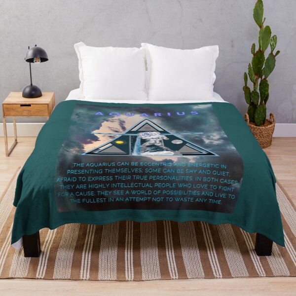 Item preview, Aquarius Air Element Zodiac Poster designed and sold by Starboy Design.