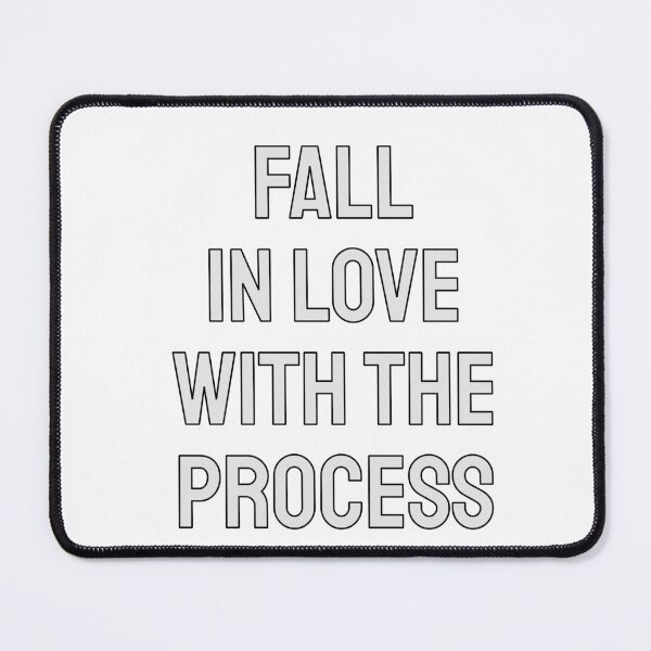 Item preview, Fall in love with the process - Hustle quotes designed and sold by Inspirationmotivation.