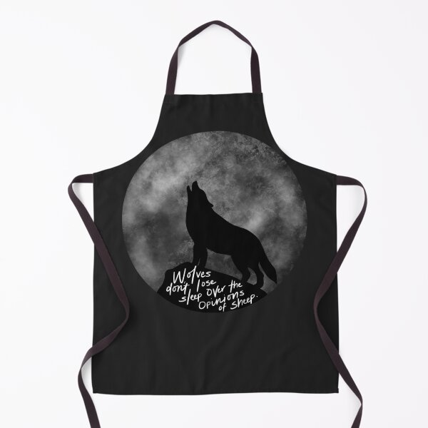 Item preview, Wolves don’t lose sleep over the opinions of sheep howl moon designed and sold by Cedarrue.